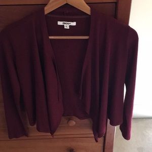 Burgundy sweater